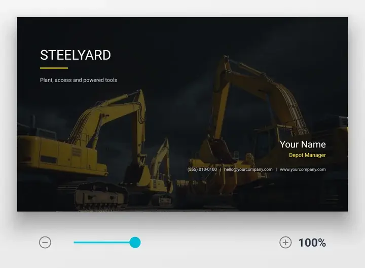 3D proof preview of a finished custom business card with drag-to-rotate controls